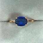 Wedding Rings For Women Simple Multicolor Oval Zircon Light Gold Color Wholesale Bride Jewelry Friendship Gift R865