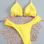 2026 New Bikini Women Swimsuits Sexy Swimwear Brazilian Bikini Set Thong Biquini Beachwear Bathing Suit Women Купальник Женский