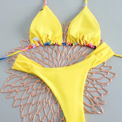 2026 New Bikini Women Swimsuits Sexy Swimwear Brazilian Bikini Set Thong Biquini Beachwear Bathing Suit Women Купальник Женский