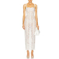 Black Lace Patwork Sleeveless Maxi Dress for Women 2025 Summer Sexy Bodycon Party Dresses Fashion Summer Celebrity Club Wear