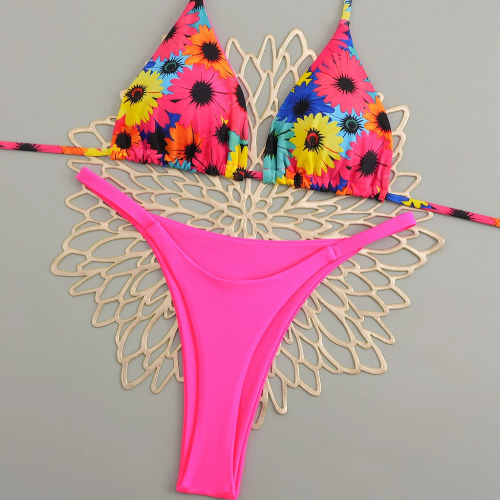 2026 New Bikini Women Swimsuits Sexy Swimwear Brazilian Bikini Set Thong Biquini Beachwear Bathing Suit Women Купальник Женский