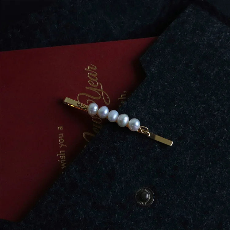 Hair Accessories for Girls Women Hairpins Clips Natural Baroque Freshwater Pearl Elegant Sweet Bridal Ornaments Wedding Gift