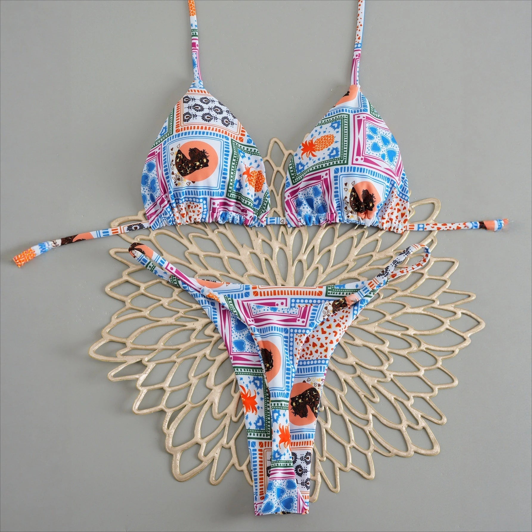 2026 New Bikini Women Swimsuits Sexy Swimwear Brazilian Bikini Set Thong Biquini Beachwear Bathing Suit Women Купальник Женский