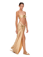 Buckle Off Shoulder Bikini With Skirt Women Swimsuit 2024 Trend Biquini Swimwear Lady Holiday Bath Suit Female Beachwear Outfits